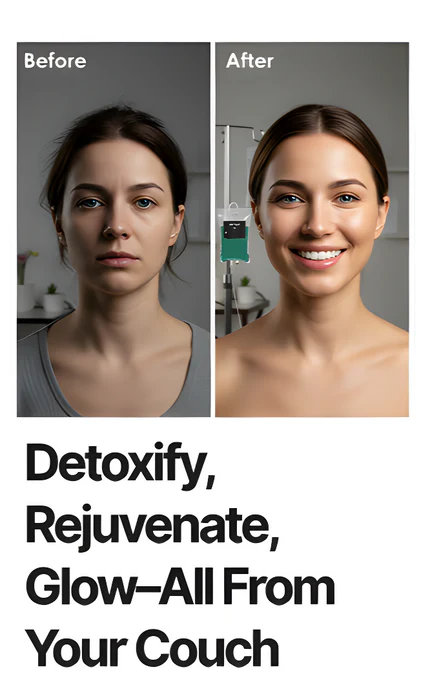 Detox IV drip services in France, UK, Dubai, Abu Dhabi, USA, St Bart and Monaco. A mix of powerful antioxidants to help your body detox and feel like new again with Glutathione and Vitamins.