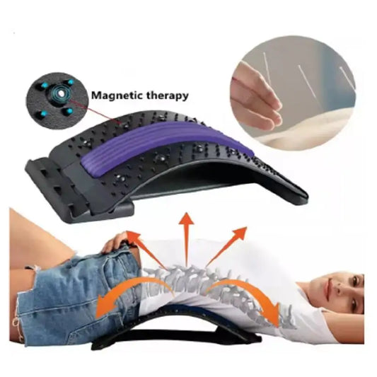 Magnetic Back Massage Muscle Relax Stretcher Posture Therapy Corrector Back Stretch Spine Stretcher Lumbar Support Pain Relief