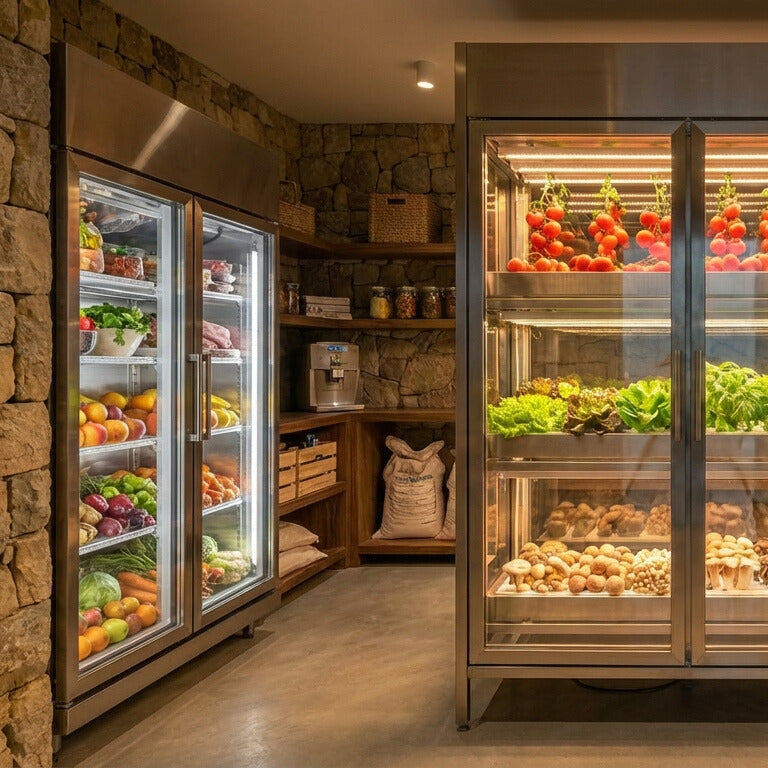 Compact Smart Hydroponic Farm – 3m x 2m High-Tech CleanGrow Unit