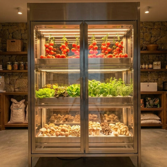 Compact Smart Hydroponic Farm – 3m x 2m High-Tech CleanGrow Unit