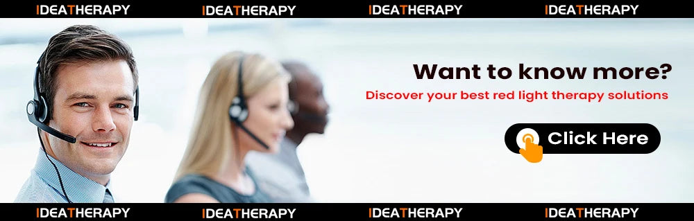 Lxy IDEATHERAPY Touch Screen APP RLPRO2000 9 Wave Blue Yellow Light Therapy Device Infrared Light Therapy  Red Light Therapy