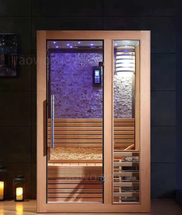 2 Person Square Wooden Dry Sauna Steam Sexs Sauna Roominfra Red Sau-na Dry Steam Yacuzzi Outdoor Spa Steam Sauna Tent