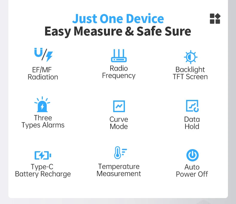 Shield Your Sanctuary: Electromagnetic Radiation Detector :In the pursuit of true longevity, invisible threats lurk in every modern home