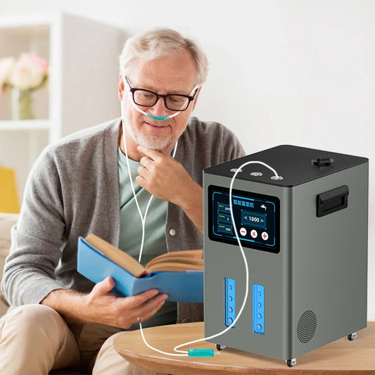 Hydrogen Therapy High Flow 1500ML 3000ML Hydrogen Oxygen Inhalation Machine Generator Brown Gas Generator H2 Inhaler Device