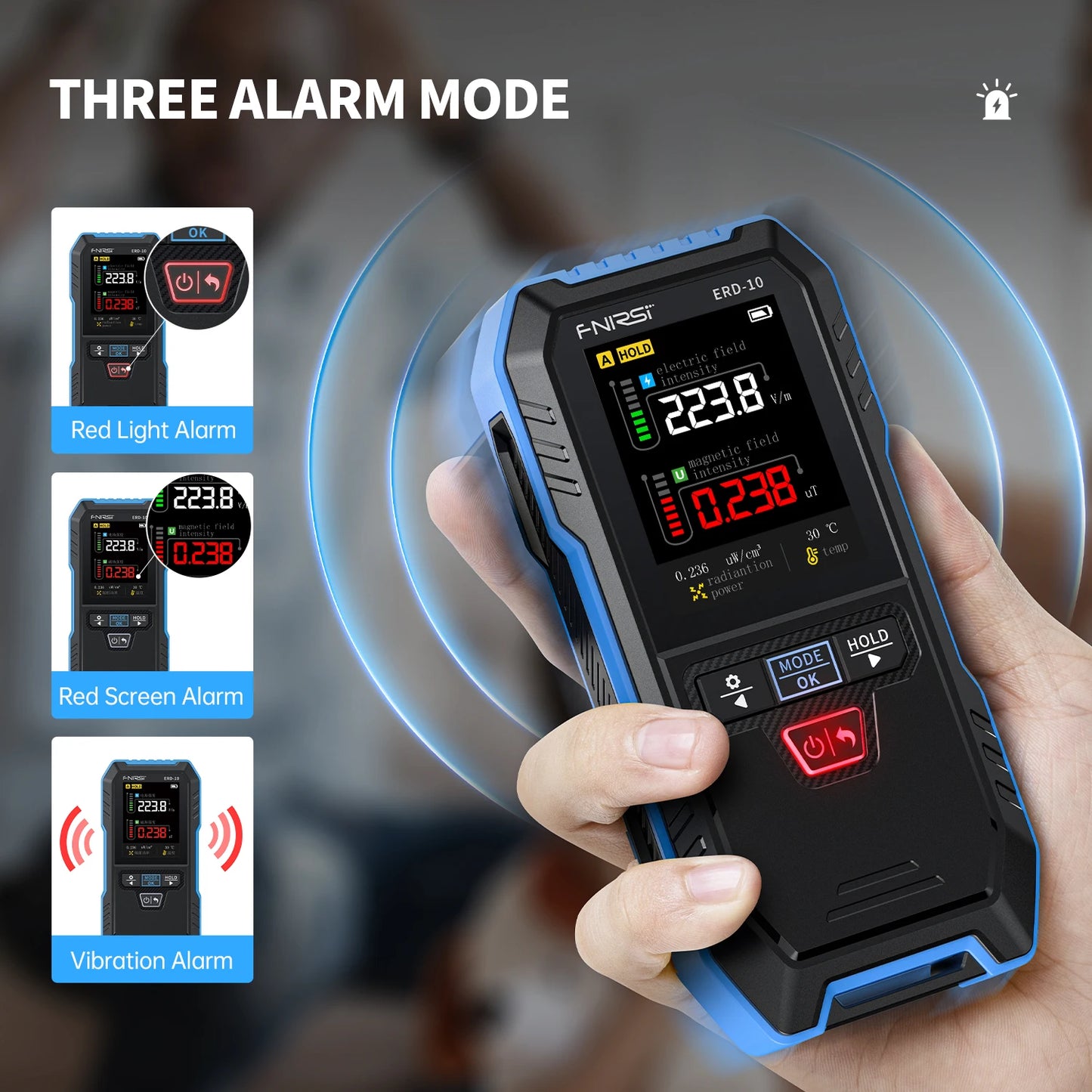 Shield Your Sanctuary: Electromagnetic Radiation Detector :In the pursuit of true longevity, invisible threats lurk in every modern home