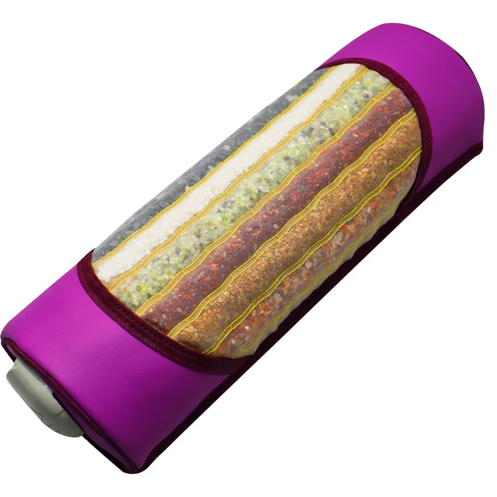 7 Color Crystal Massage Heated Pillow Chakra Energy Far And Near Infrared Therapy Mini Cuscino Restores Mood Improves Insomnia