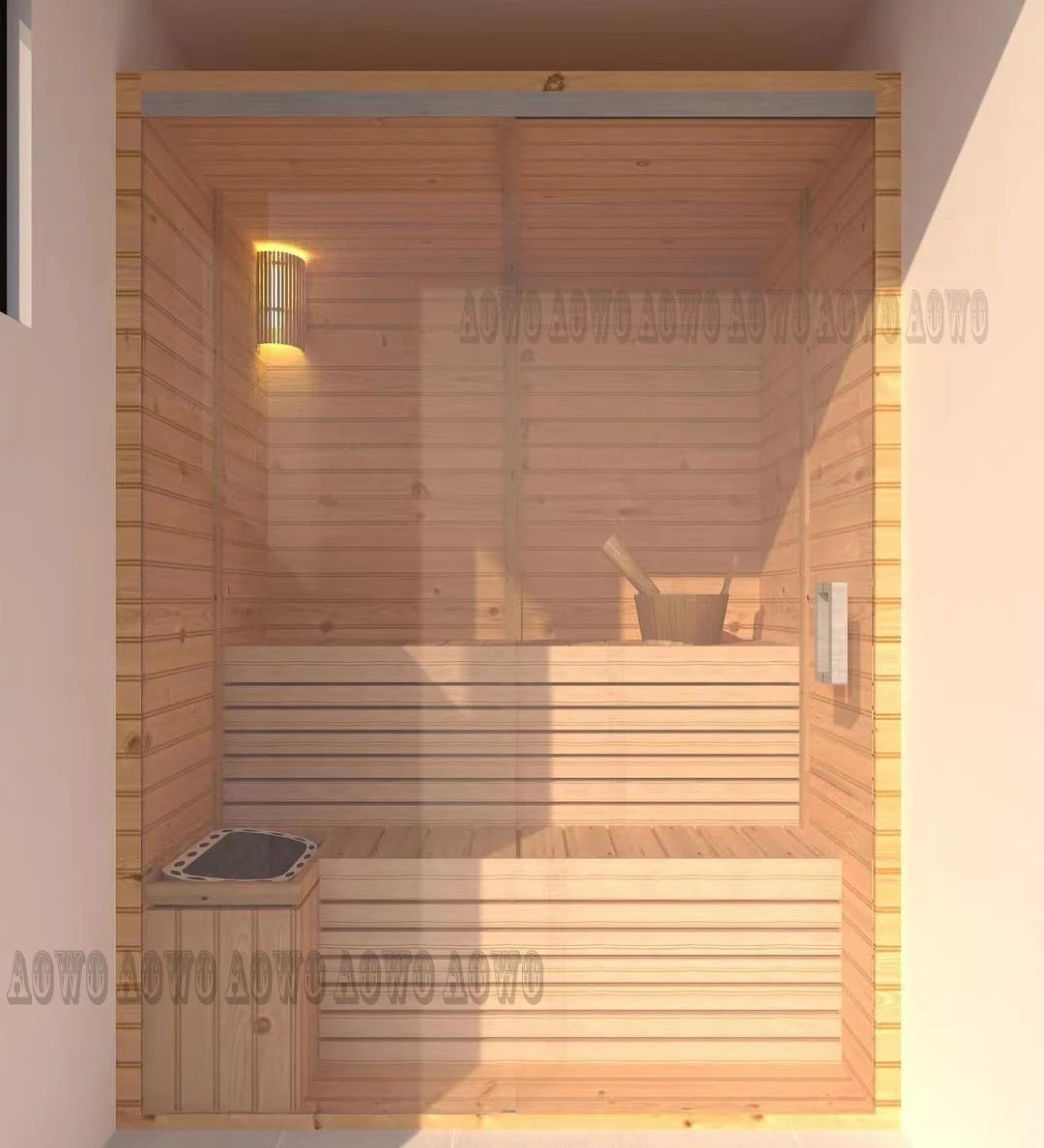 2 Person Square Wooden Dry Sauna Steam Sexs Sauna Roominfra Red Sau-na Dry Steam Yacuzzi Outdoor Spa Steam Sauna Tent