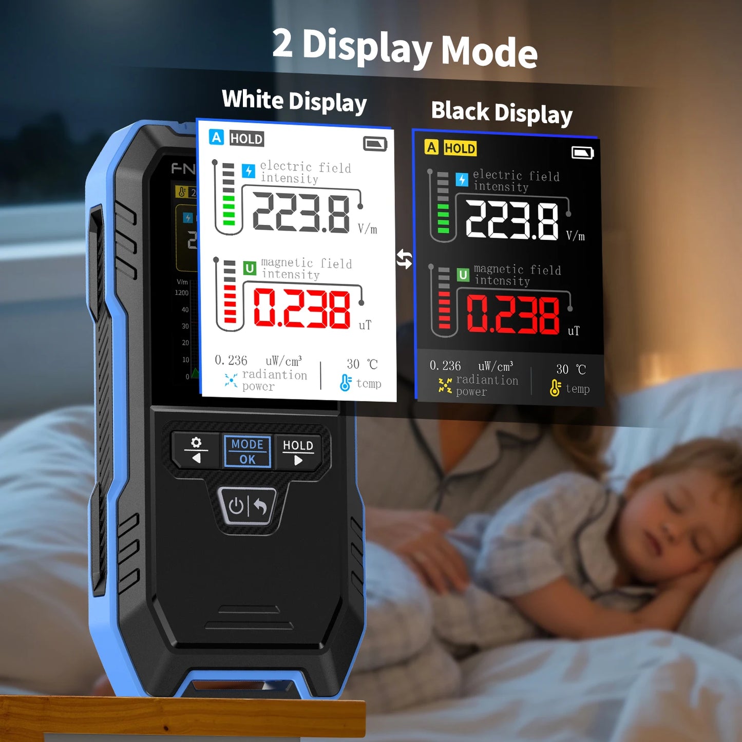 Shield Your Sanctuary: Electromagnetic Radiation Detector :In the pursuit of true longevity, invisible threats lurk in every modern home