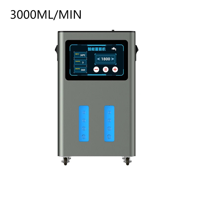 Hydrogen Therapy High Flow 1500ML 3000ML Hydrogen Oxygen Inhalation Machine Generator Brown Gas Generator H2 Inhaler Device