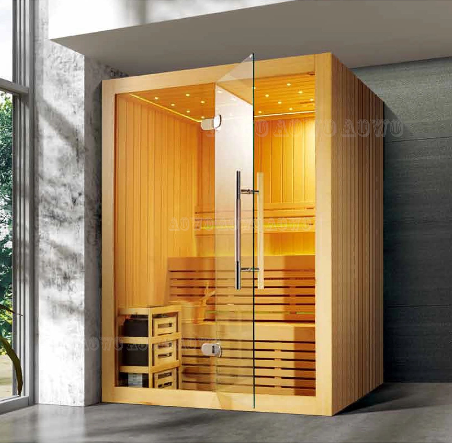2 Person Square Wooden Dry Sauna Steam Sexs Sauna Roominfra Red Sau-na Dry Steam Yacuzzi Outdoor Spa Steam Sauna Tent