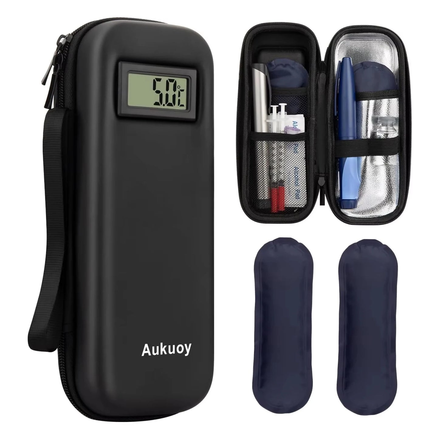 Elevate your longevity lifestyle with our advanced Longevity Cooler Travel Case—the ultimate companion for safeguarding your NAD+ Pens, GLP-1 injections, and other temperature-sensitive medical essentials on the go.
Designe