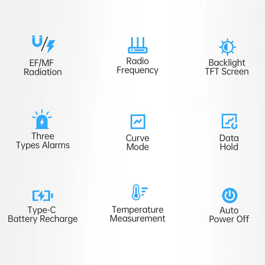 Shield Your Sanctuary: Electromagnetic Radiation Detector :In the pursuit of true longevity, invisible threats lurk in every modern home