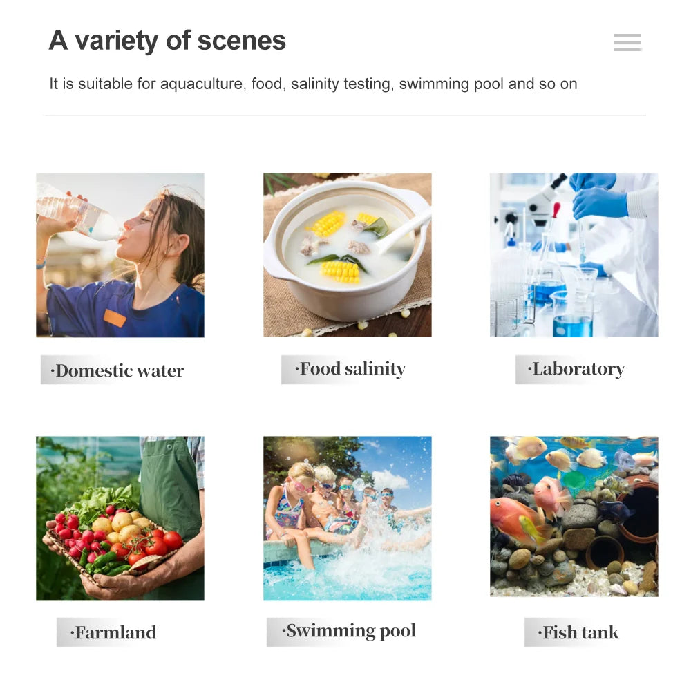 10 in 1 Water Quality Tester: Water is life—but impure water accelerates aging. Hidden contaminants like heavy metals, excessive TDS, and pH imbalances drive inflammation, oxidative stress, and cellular damage, silently shortening your healthspan.