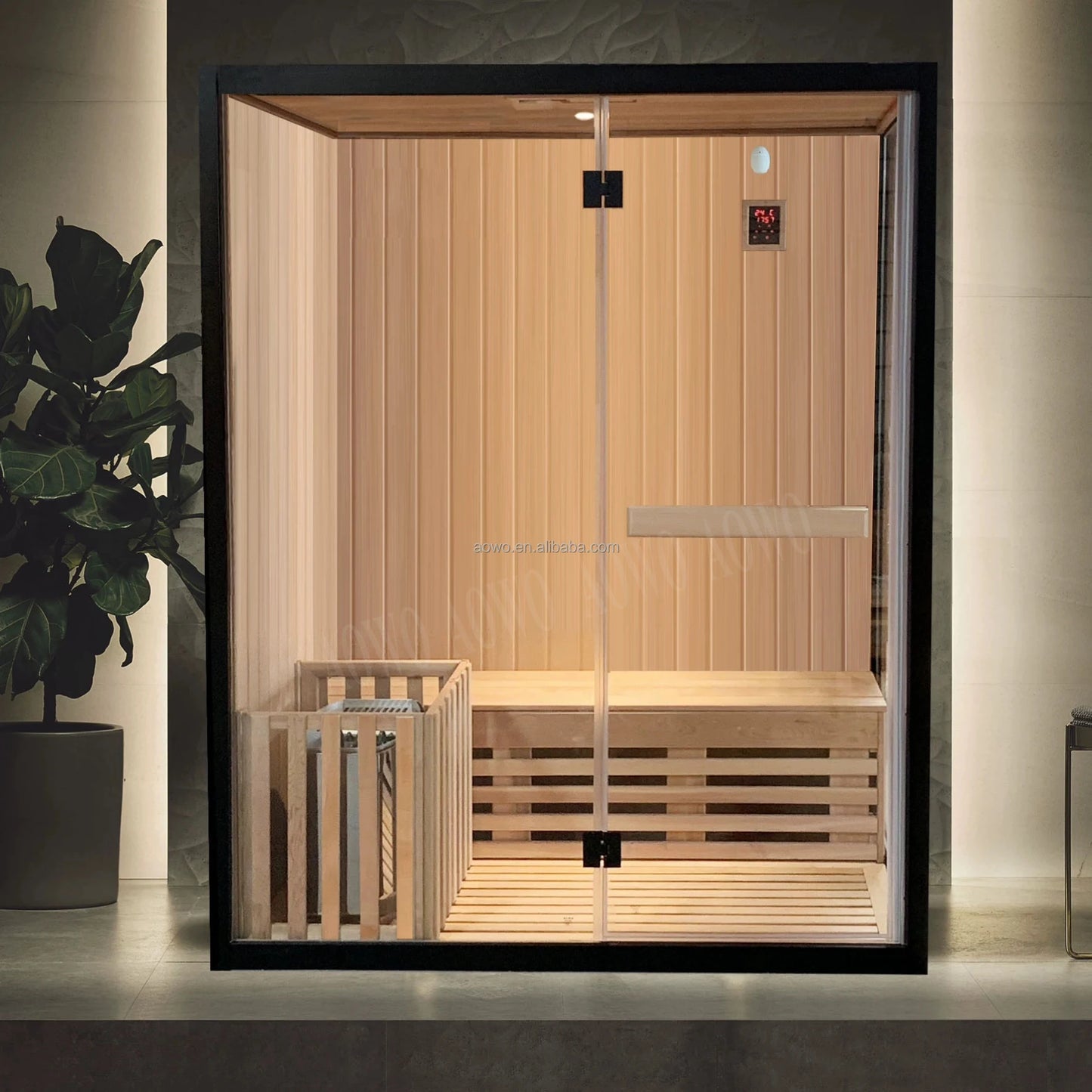 2 Person Square Wooden Dry Sauna Steam Sexs Sauna Roominfra Red Sau-na Dry Steam Yacuzzi Outdoor Spa Steam Sauna Tent