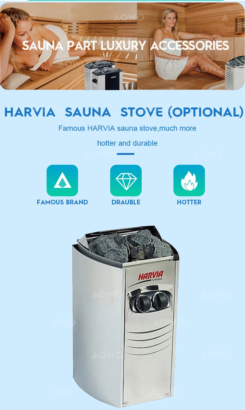2 Person Square Wooden Dry Sauna Steam Sexs Sauna Roominfra Red Sau-na Dry Steam Yacuzzi Outdoor Spa Steam Sauna Tent