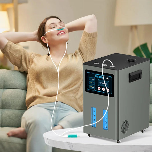 Hydrogen Therapy High Flow 1500ML 3000ML Hydrogen Oxygen Inhalation Machine Generator Brown Gas Generator H2 Inhaler Device